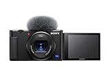 Sony Vlog-Kamera ZV-1 (Digitalkamera, 24-70mm, seitlich...