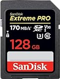 SanDisk Extreme PRO 128GB SDXC Memory Card up to 170MB/s, UHS-1,...