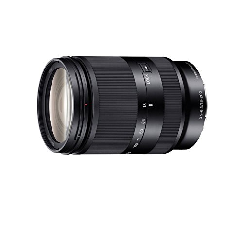 Sony SEL-18200LE Zoom-Objektiv (18-200 mm, F3.5-6.3, OSS, APS-C,...