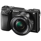 Sony Alpha 6000 Systemkamera (24 Megapixel, 7,6 cm (3')...
